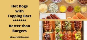 Hot Dogs with Topping Bars Better than Burgers (1)